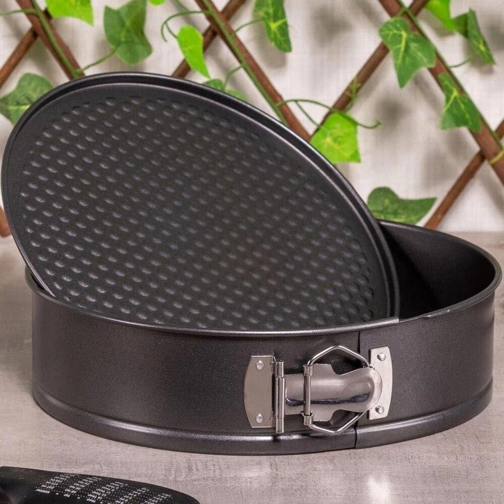 Forma De Bolo Redonda Antiaderente Com Fundo Removível 24cm - Perfeita Para Confeitar!