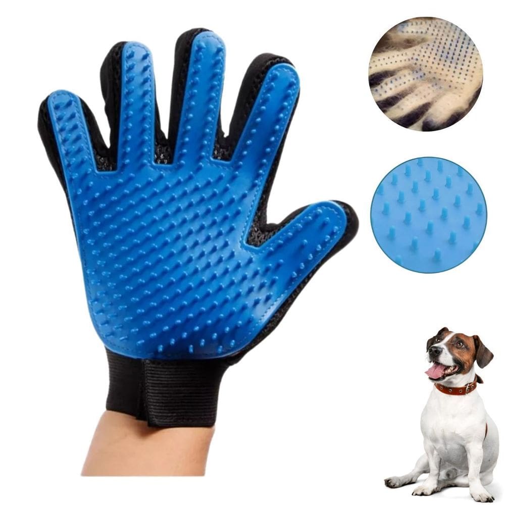 Luva De Limpeza Profunda - Remova Pelos Até Da Raiz