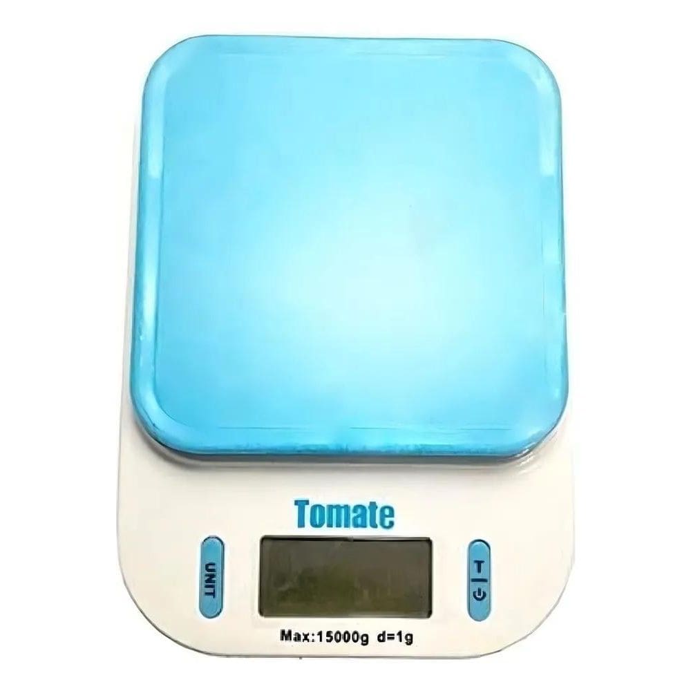 2X Balança De Cozinha Digital Tomate Sf-440 Pesa Até 15Kg Az