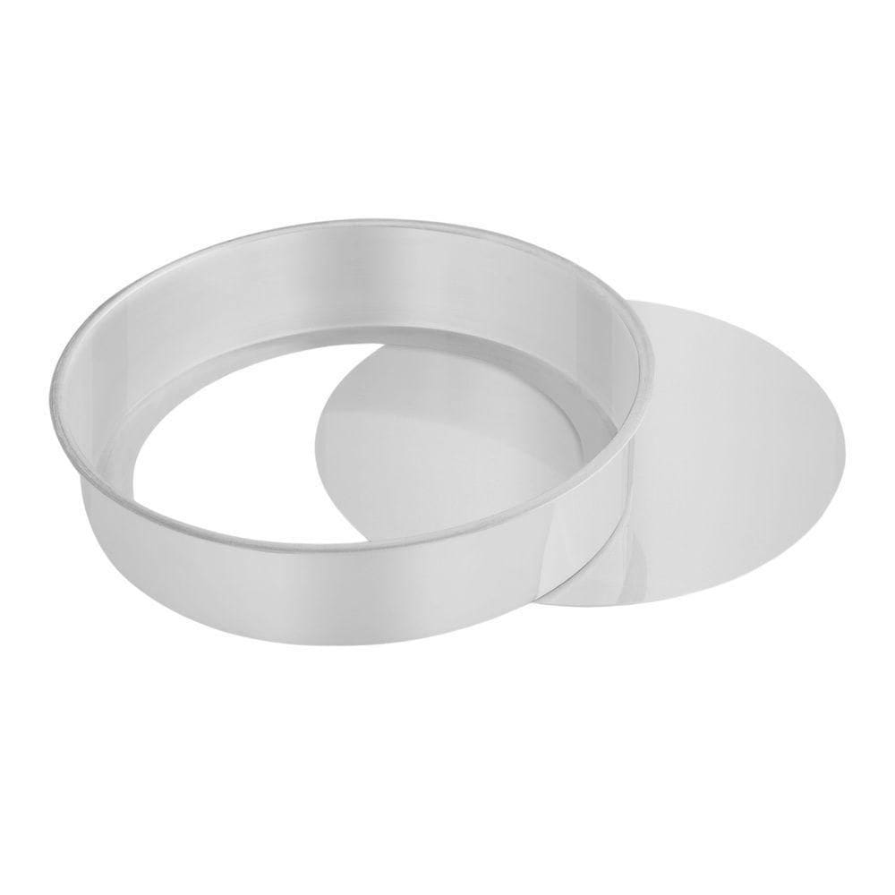 Forma De Alumínio 20cm Para Bolos E Tortas - Fundo Removível E Praticidade Na Cozinha