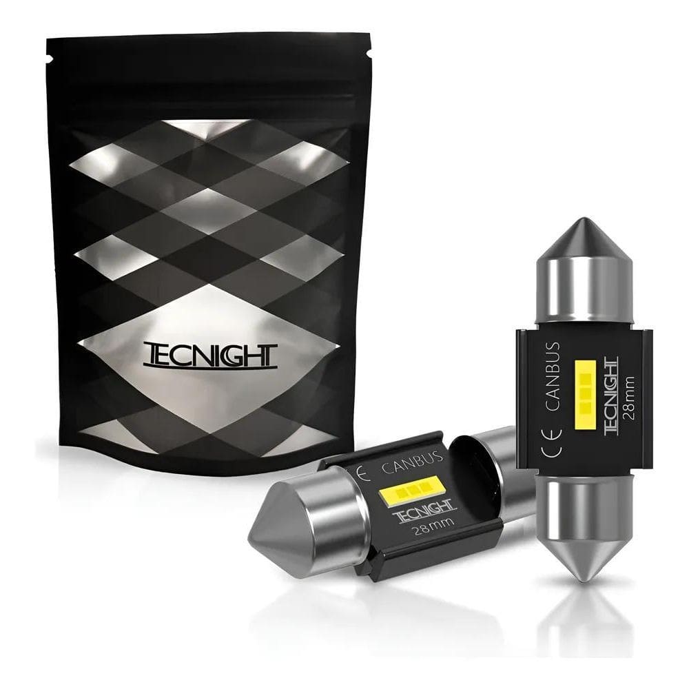 Par Ultra Led Torpedo Canbus C5W C10W Extra Forte 6.000K 28