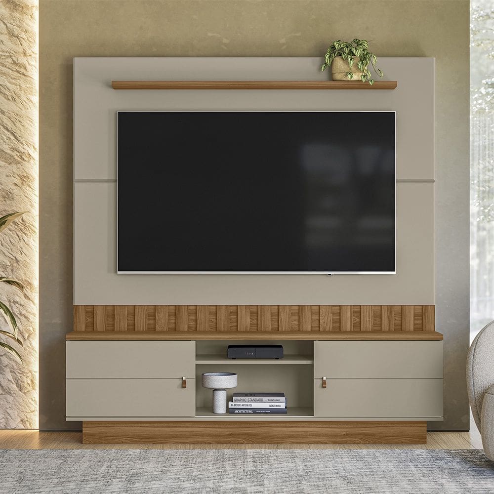 Home Florianópolis 1.75 Grigio Amêndoa Mobler