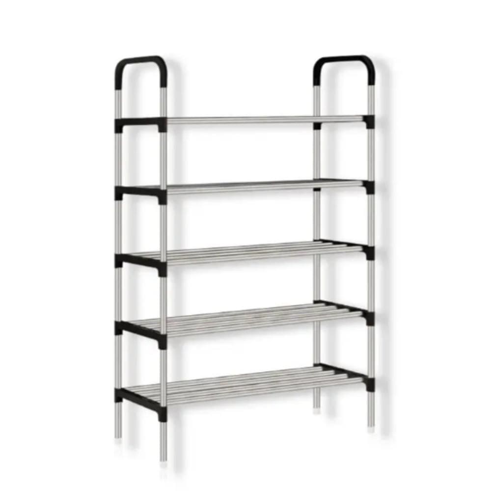 Estante Organizadora Multiuso 5 Prateleiras Sapateira Modular 15 Pares Lavanderia Rack Multiuso Porta Calcados Brinquedo