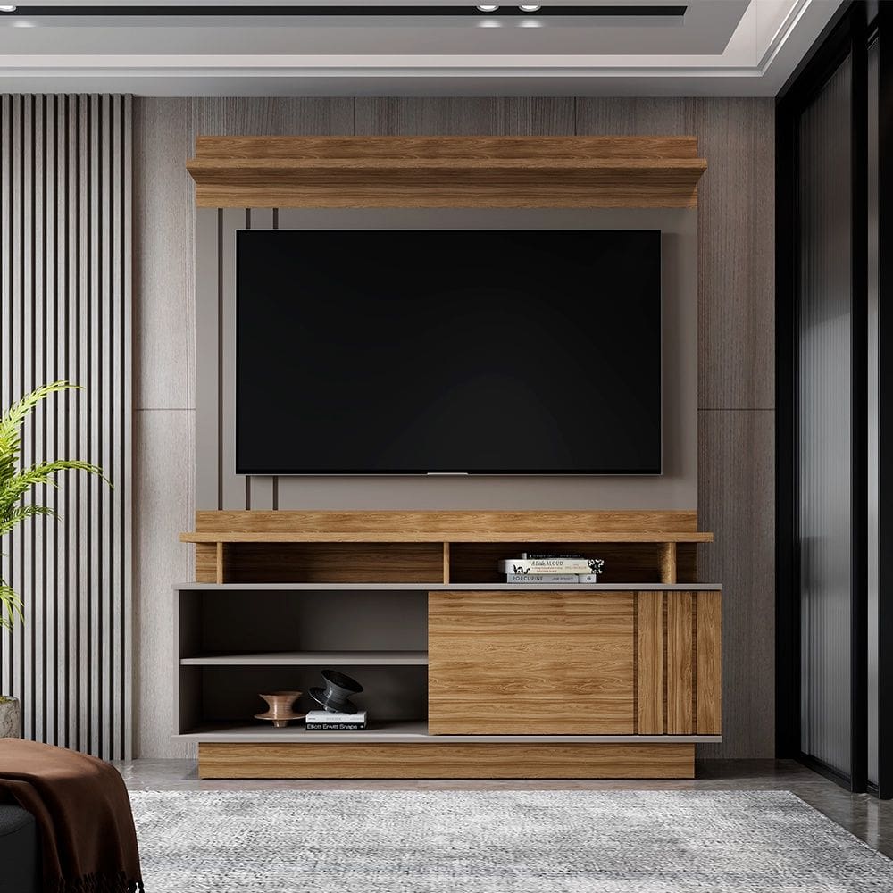 Home Goiás 1.5 Grigio Amêndoa Mobler