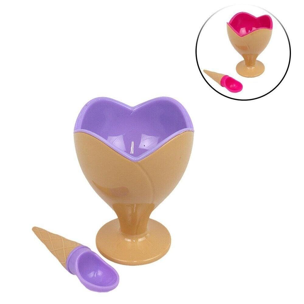 Tigela de Sobremesa Casquinha de Sorvete Color - Tudo em Caixa