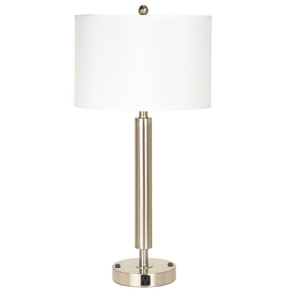 Lâmpada Cal LA-2004NS-2RBS 60W x2 Saída de aço escovado