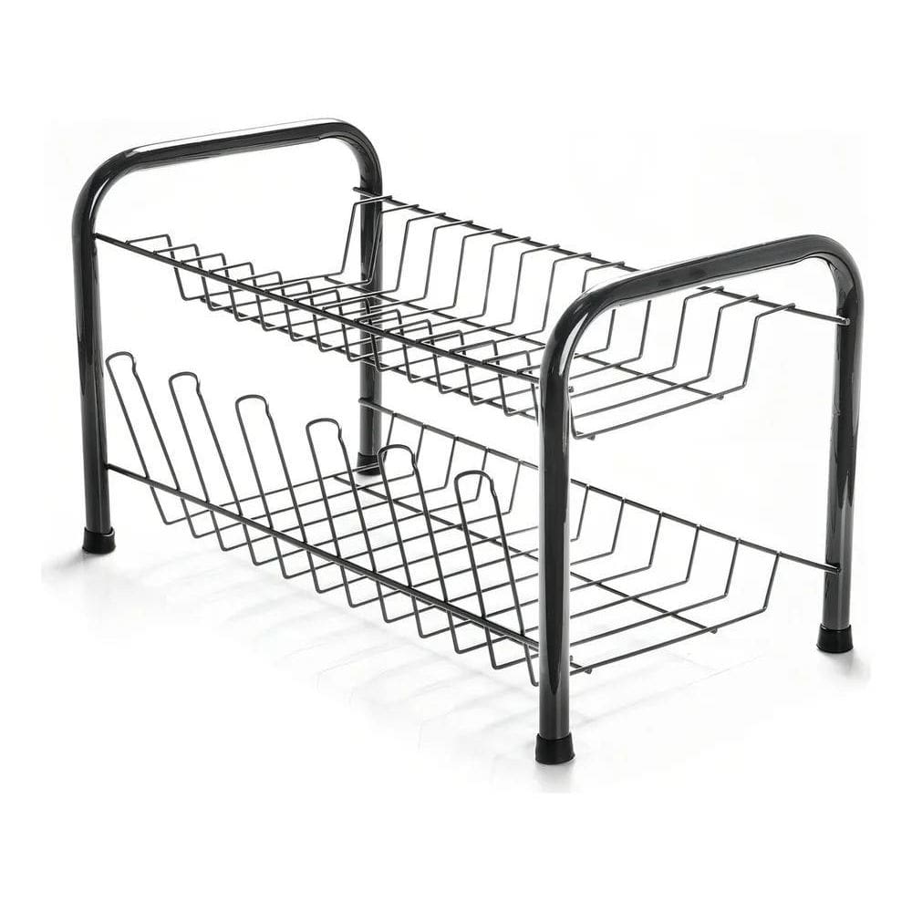 Escorredor De Louça Berço Secador 2 Andares Aço 13 Pratos 6