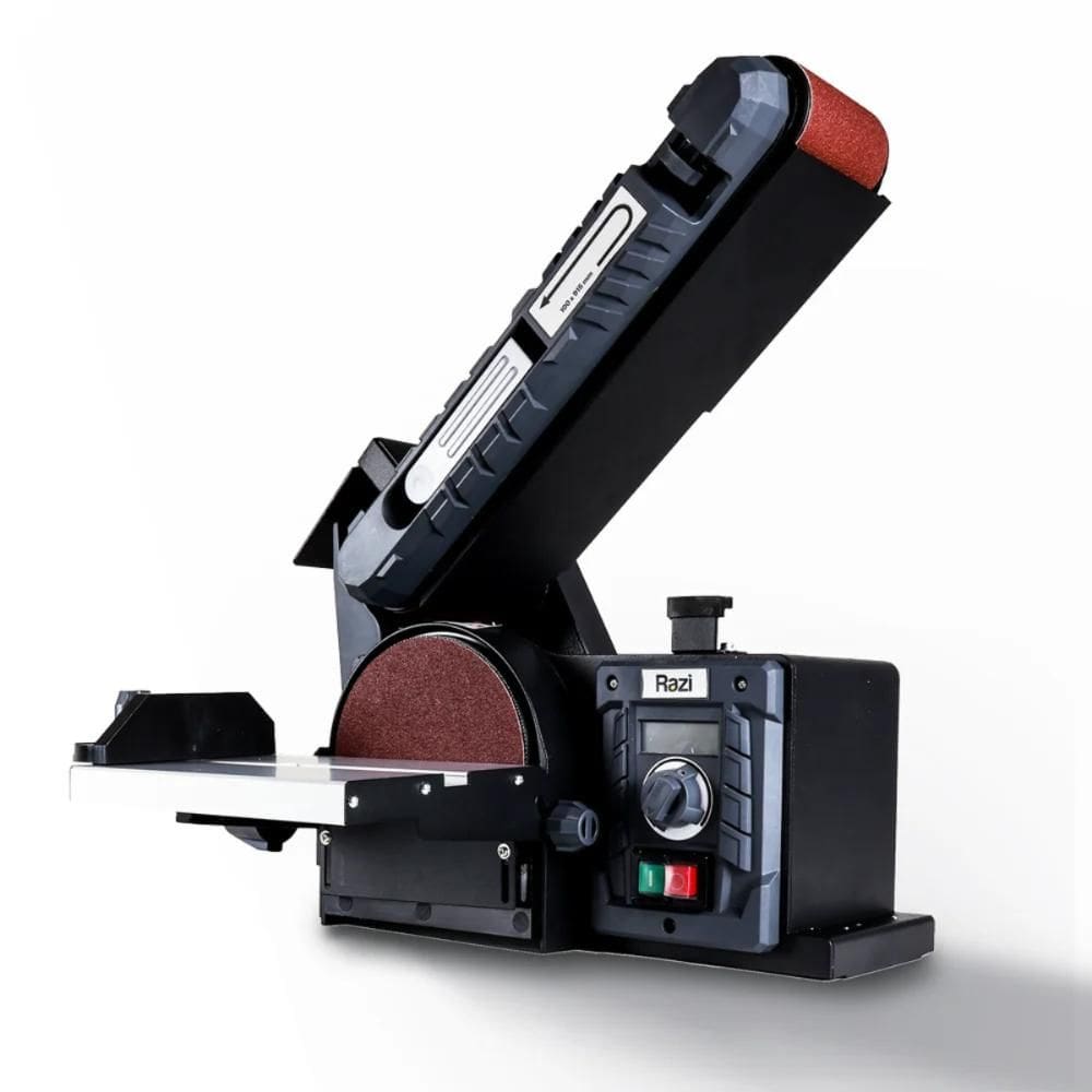 Lixadeira Rize Combinada Cinta e Disco 400W - Display Digital
