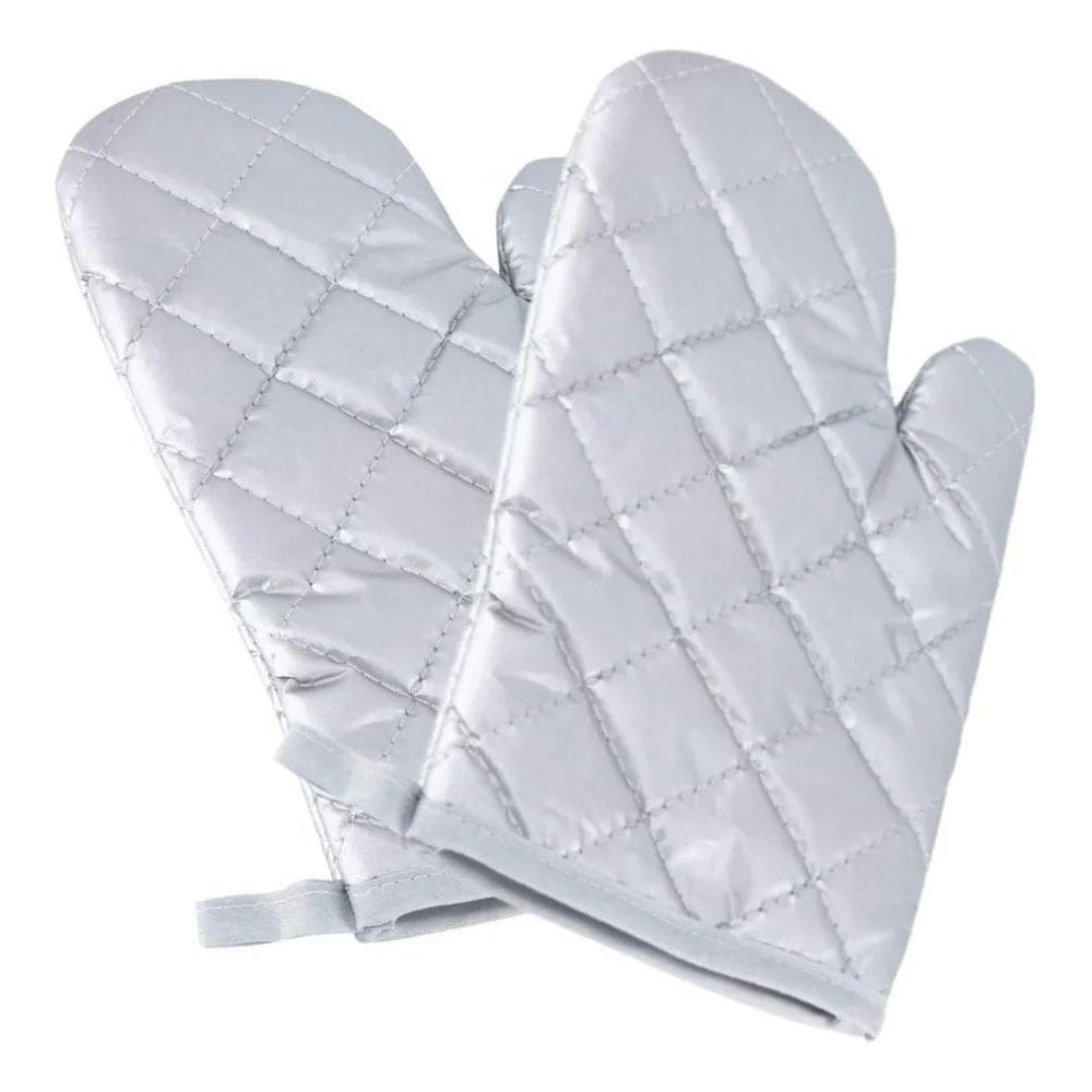 2X Par Luva Termica De Cozinha Forrada Forno Fogão Resistent