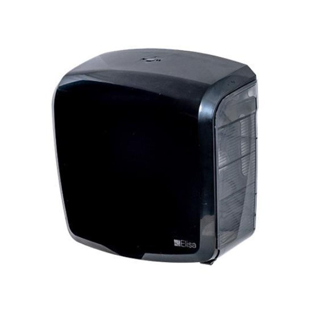 Dispenser Para Papel Higiênico Rolão Preto E Branco Elisa