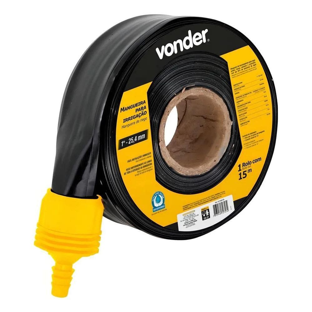 Mangueira Irrigação Micro Perfurada 15M Gramado Jardinagem C