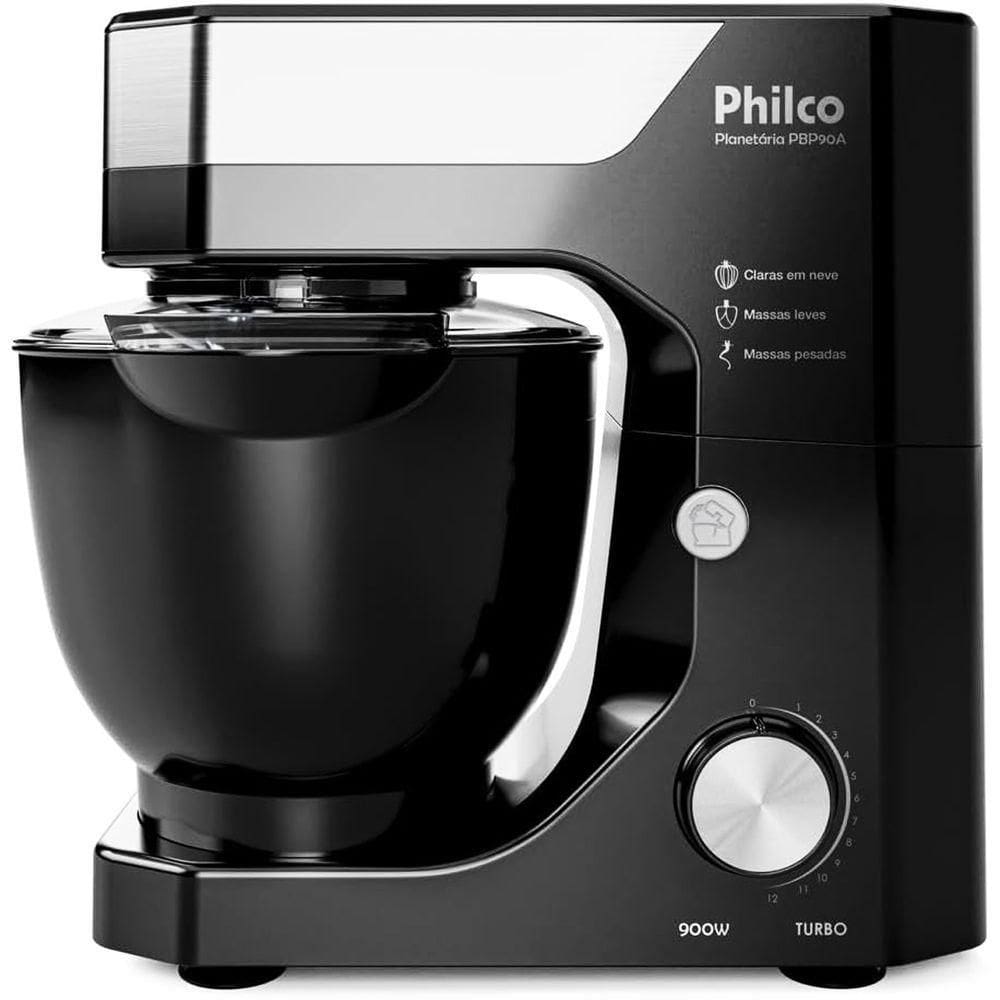 Batedeira Planetária Philco PBP90A 5l 12 Velocidades 900W 220V