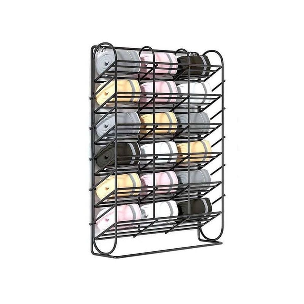 Organizador Preta Aramado Para Peças Íntima Com 18 Espaços