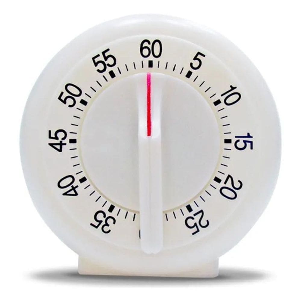 10X Timer Despertador Analógico 60 Minutos