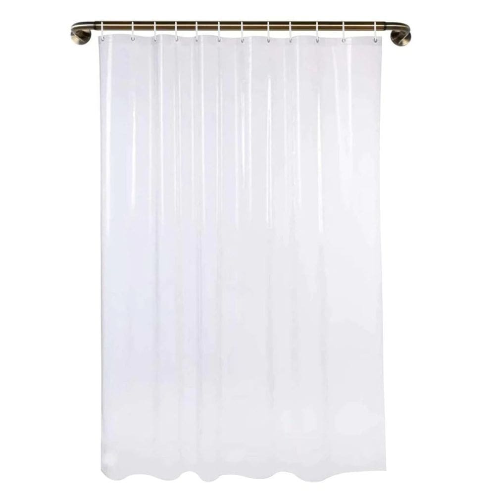 2 Cortina De Box Transparente Grossa 2,00 X 1,40 Antimofo