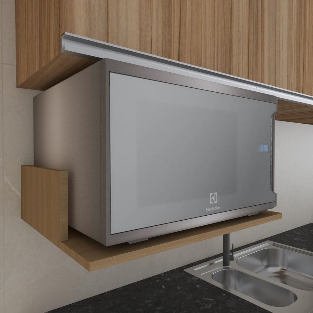 Suporte Nicho Airfryer Mdf Amadeirada De 4L - 35X35