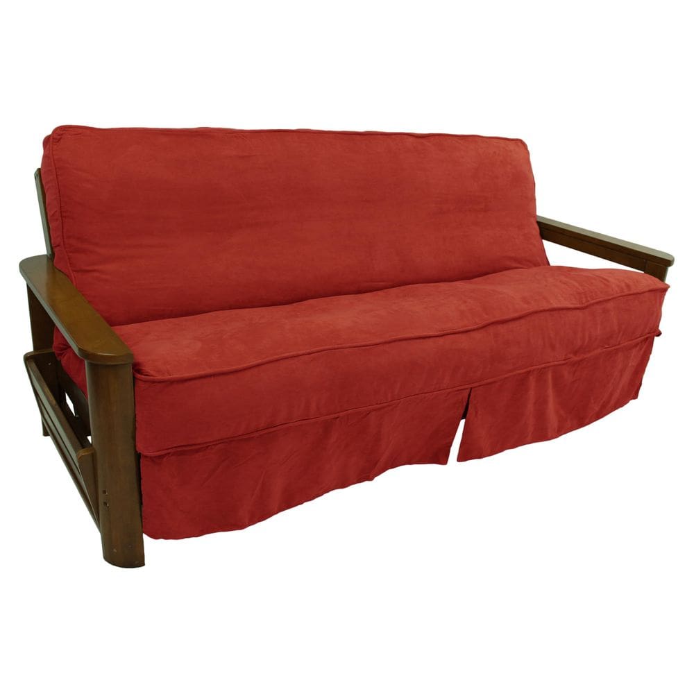 Capa futon Blazing Needles Full 191x137x23 cm Cardinal Red