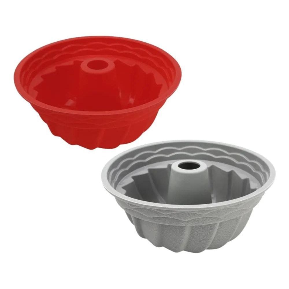 2X Forma Vazada Silicone 21,5X8,5Cm - Clink