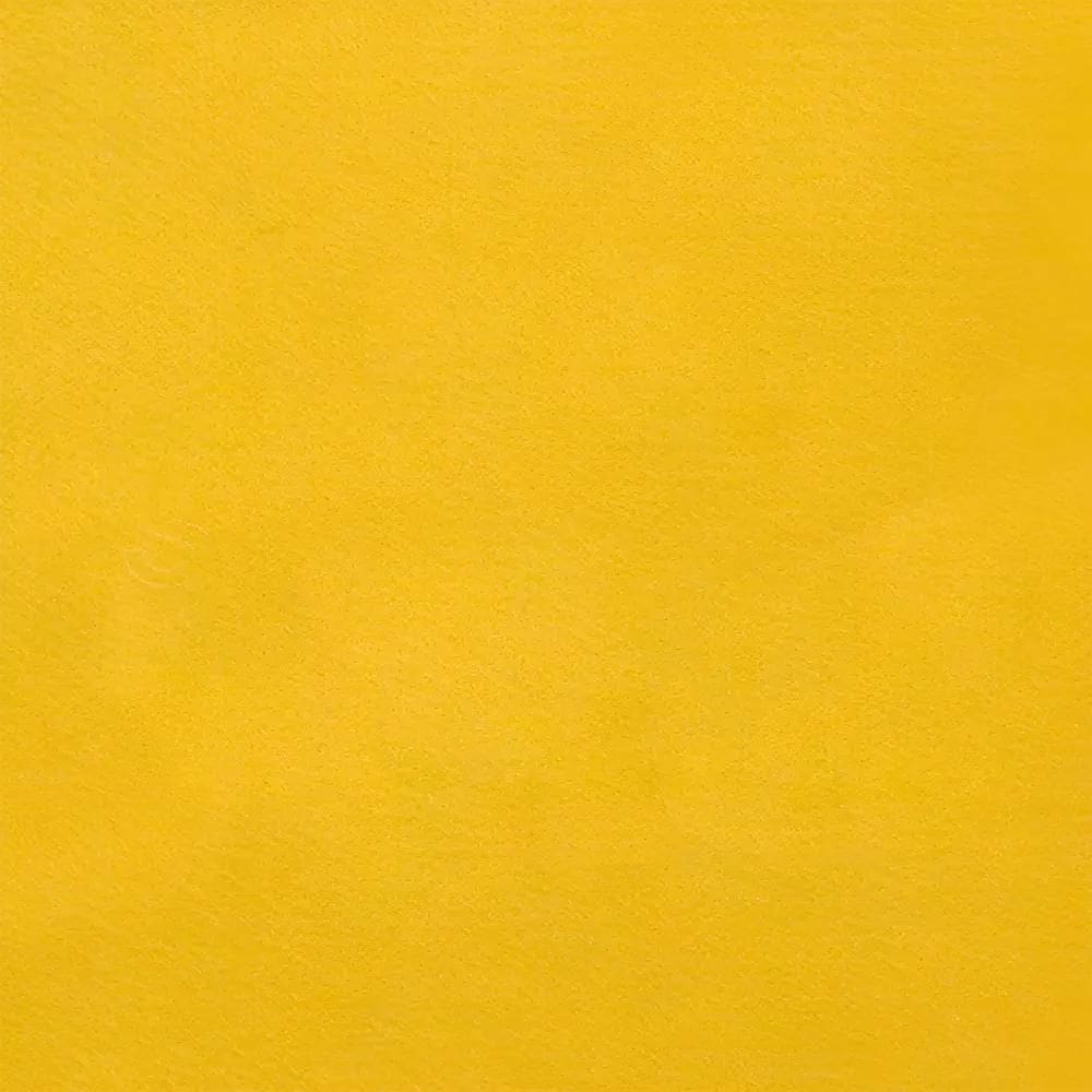 Feltro Liso Santa Fé Variedade De Cores 50Cm Amarelo-Canári