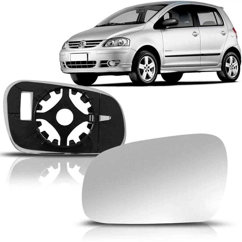 Lente Espelho Retrovisor Fox 2003 04 05 06 07 A 2010