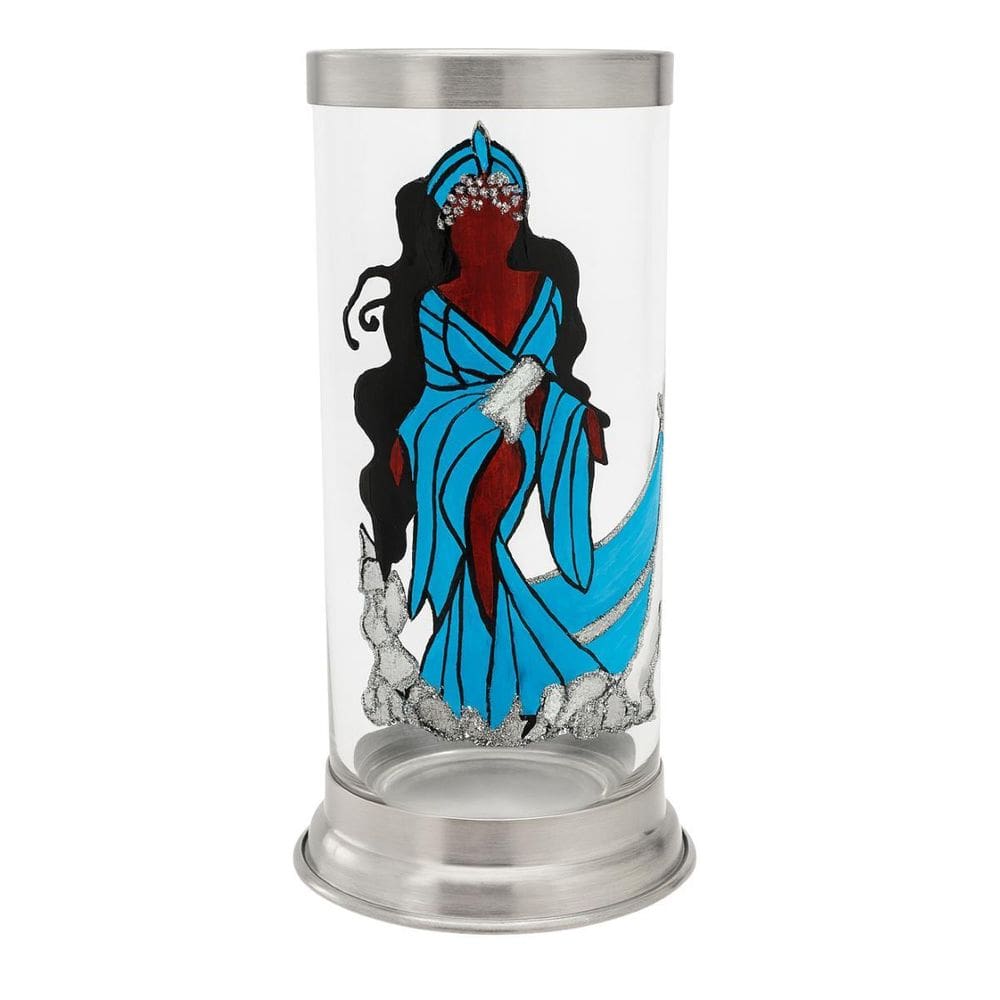 Suporte Vela 7 Dias 19Cm Pintura Manual Orixás E Guias