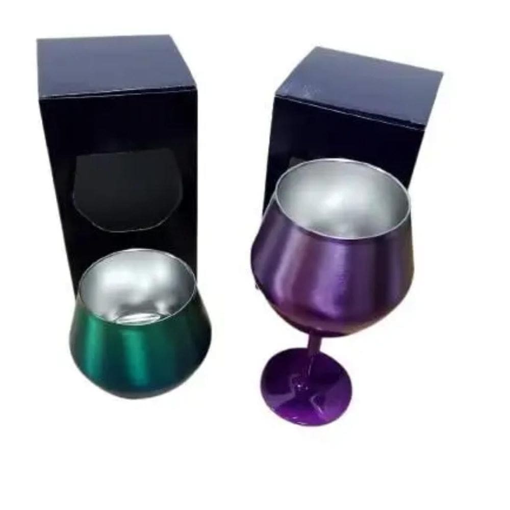 Taça Térmica 2 Em 1 Inox 420Ml Com Tampa Aiker Ak-4205