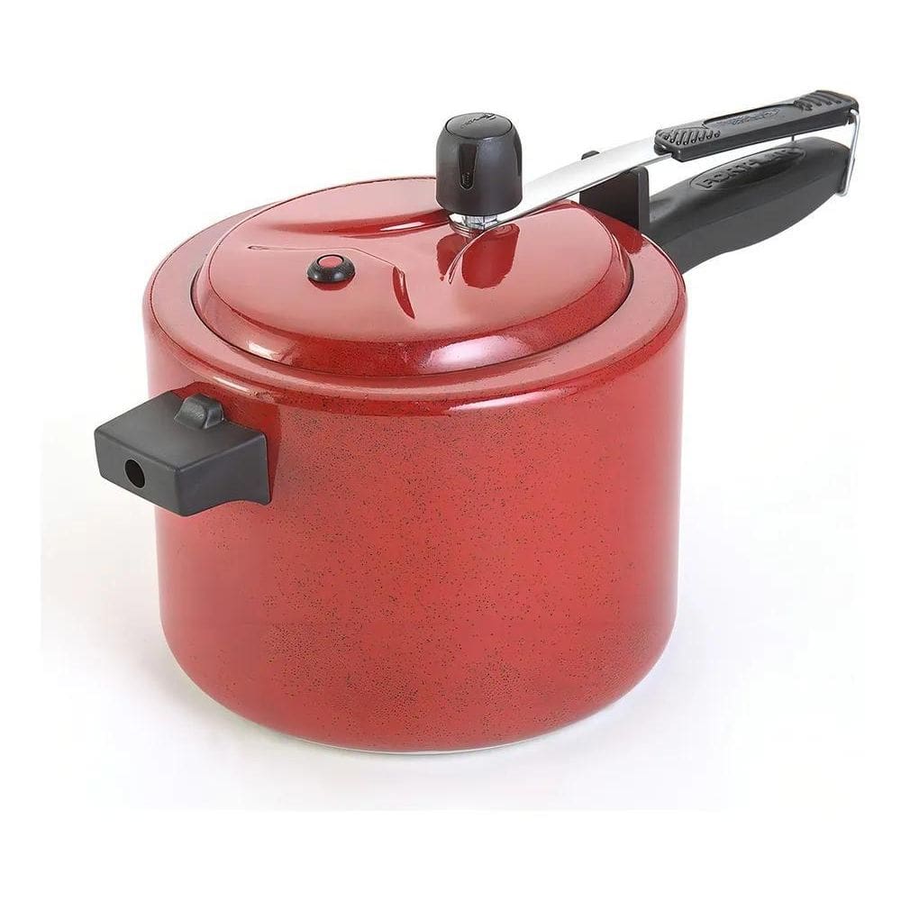 Panela De Pressao 4,5 Litros Fortlar Colorida Cor Vermelho