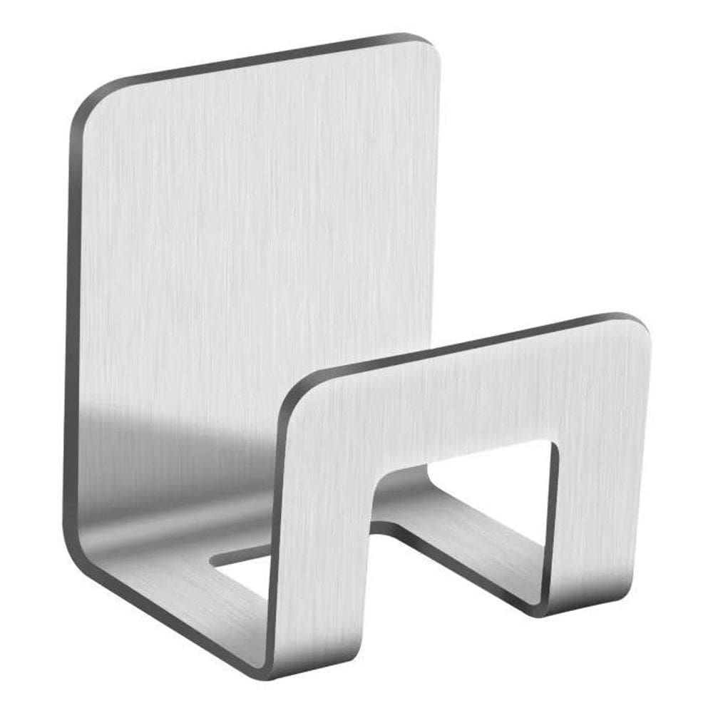 3X Porta Esponja Cromado Demima Inox Com Fita Dupla Face