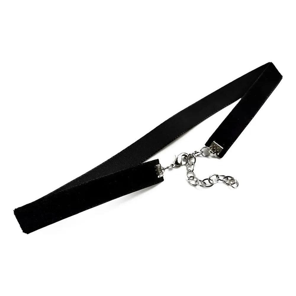 Choker Gargantilha Veludo Retrô Super Preto Barato