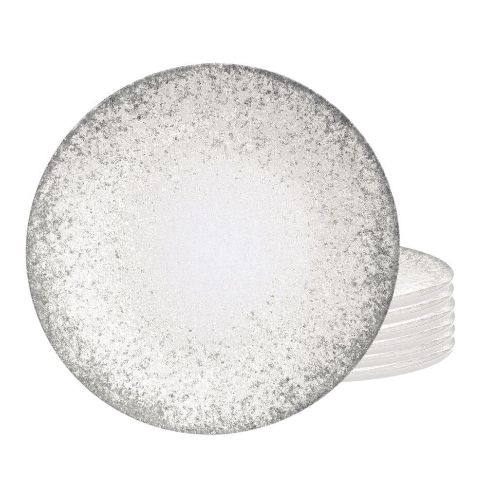 Jogo De Pratos Rasos 28Cm 6 Pçs Camila Porcelana Tramontina