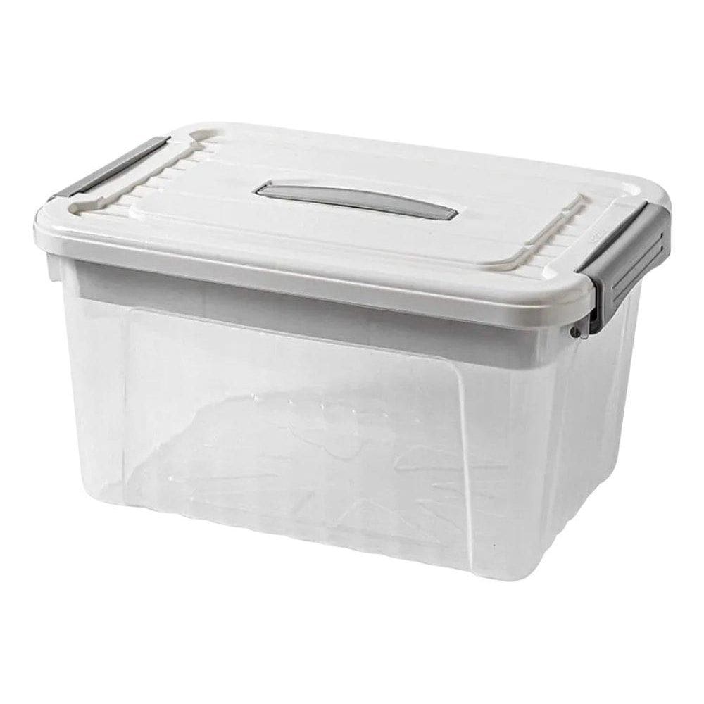 Cesto Multiuso Com Tampa 3 Litros - Branca