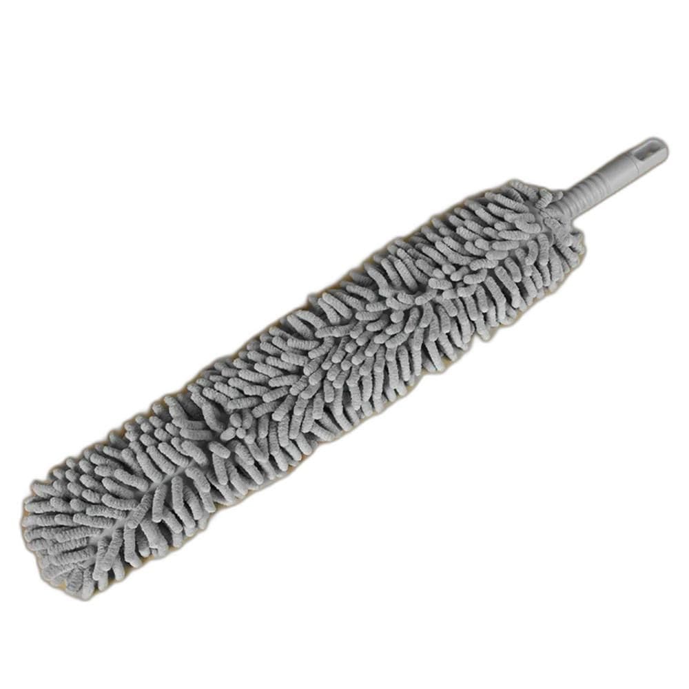 Espanador De Pó Haste Flexível De Microfibra P Cabo Extensor