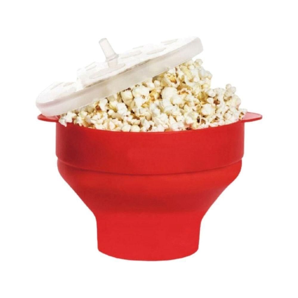 Pipoqueira De Silicone Para Preparar Pipoca No Microondas