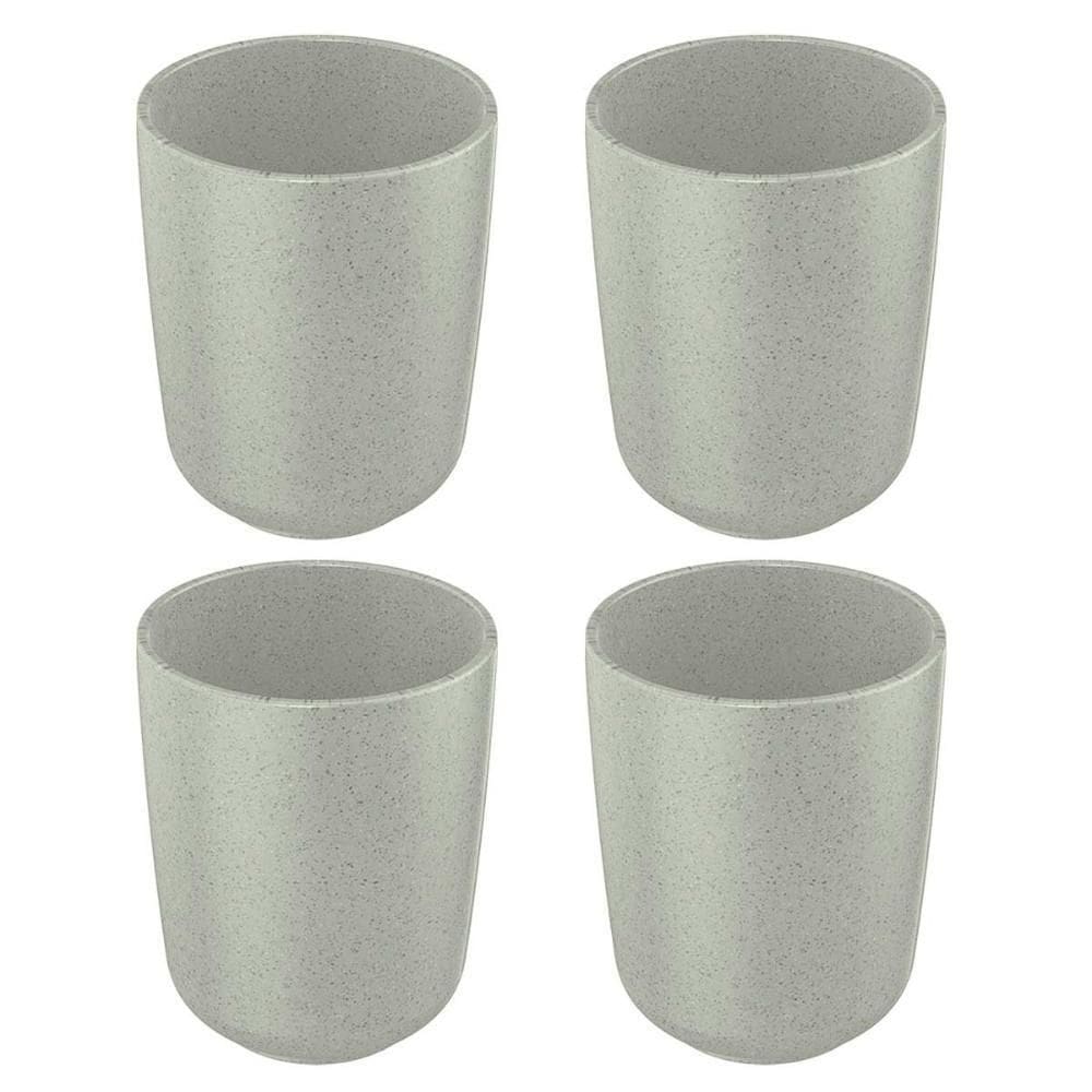 4X Porta Escova De Dente Banheiro De Ceramica Ou Osaka Cinza