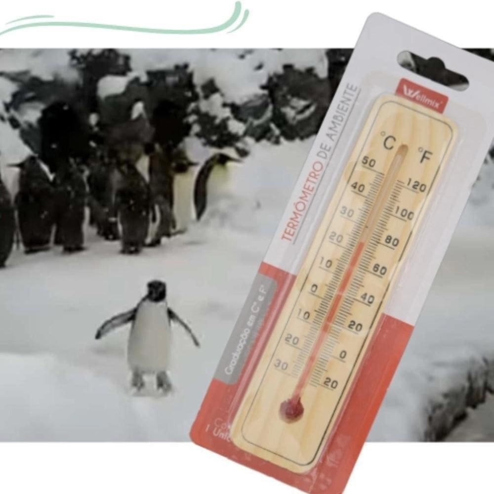 Termômetro Parede Madeira Interior Casa Sauna Utilidades