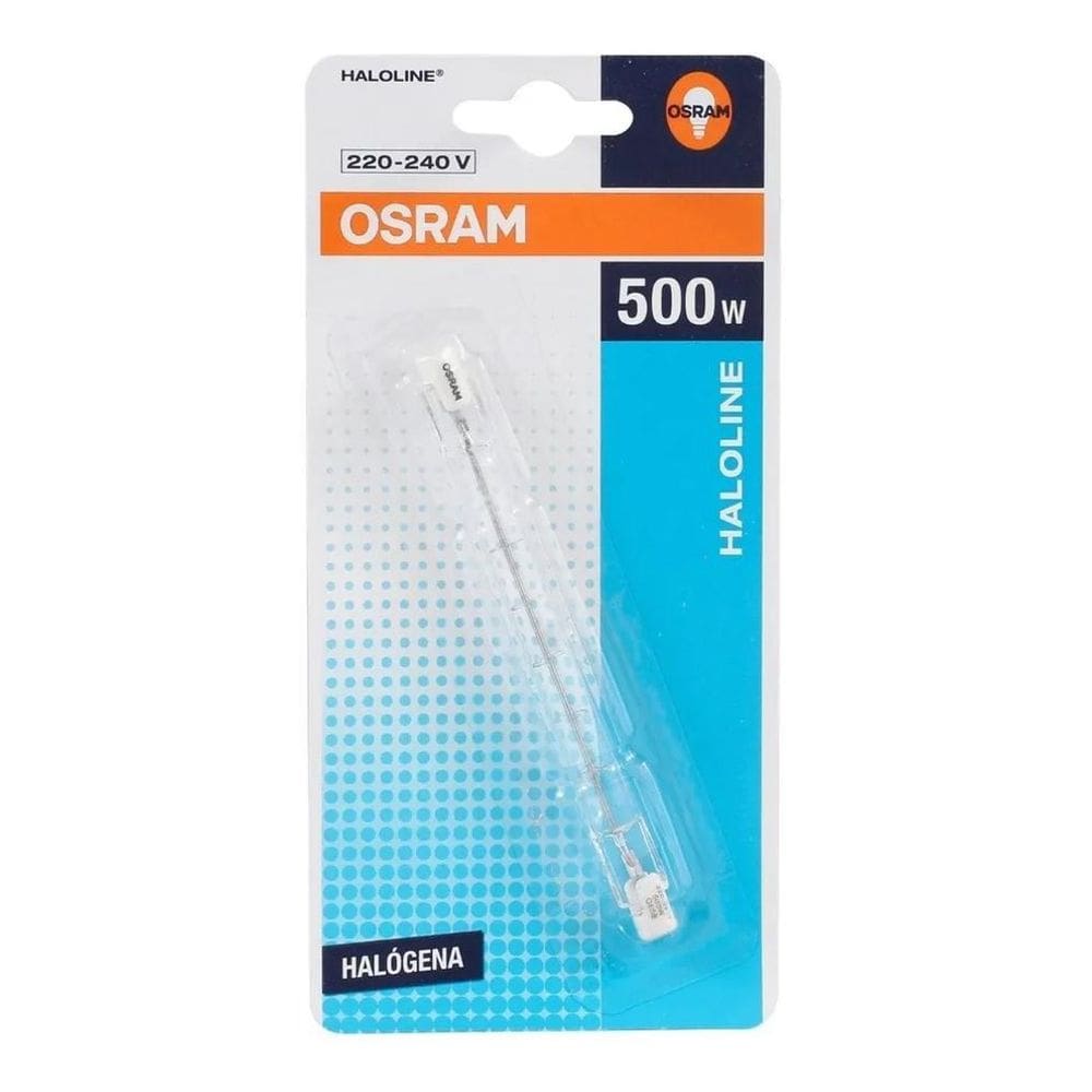 2X Osram - Lâmpada Halogena Palito 500W Cor Da Luz 3000K
