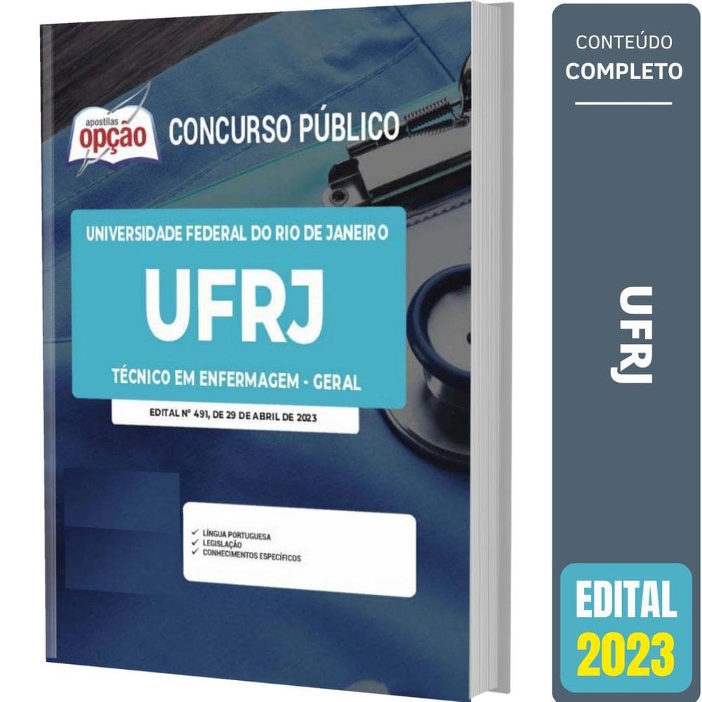 Apostila Concurso Ufrj - Técnico Em Enfermagem - Geral
