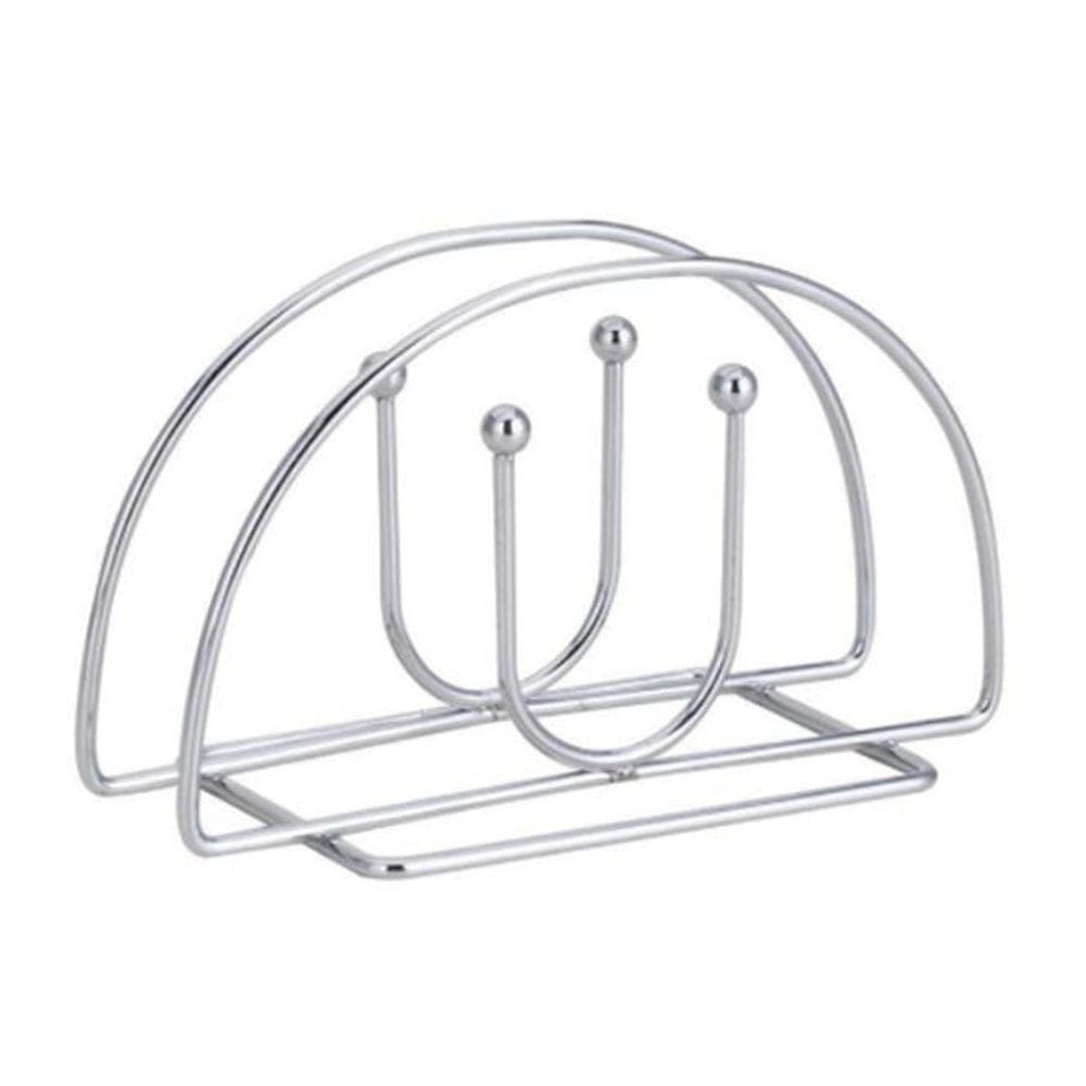 Suporte De Guardanapos Aço Inox Design Moderno