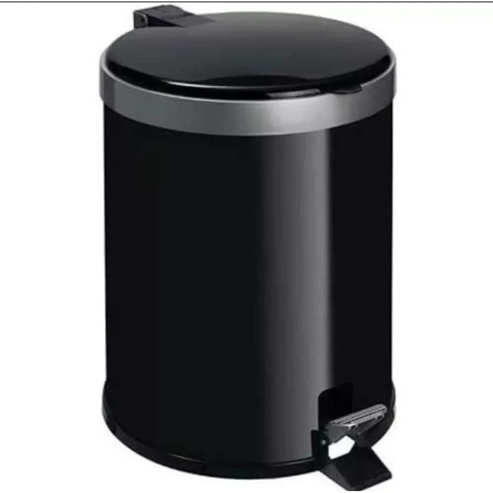 10X Lixeira Banheiro Pedal 5 Litros Plástico Cesto Escritór