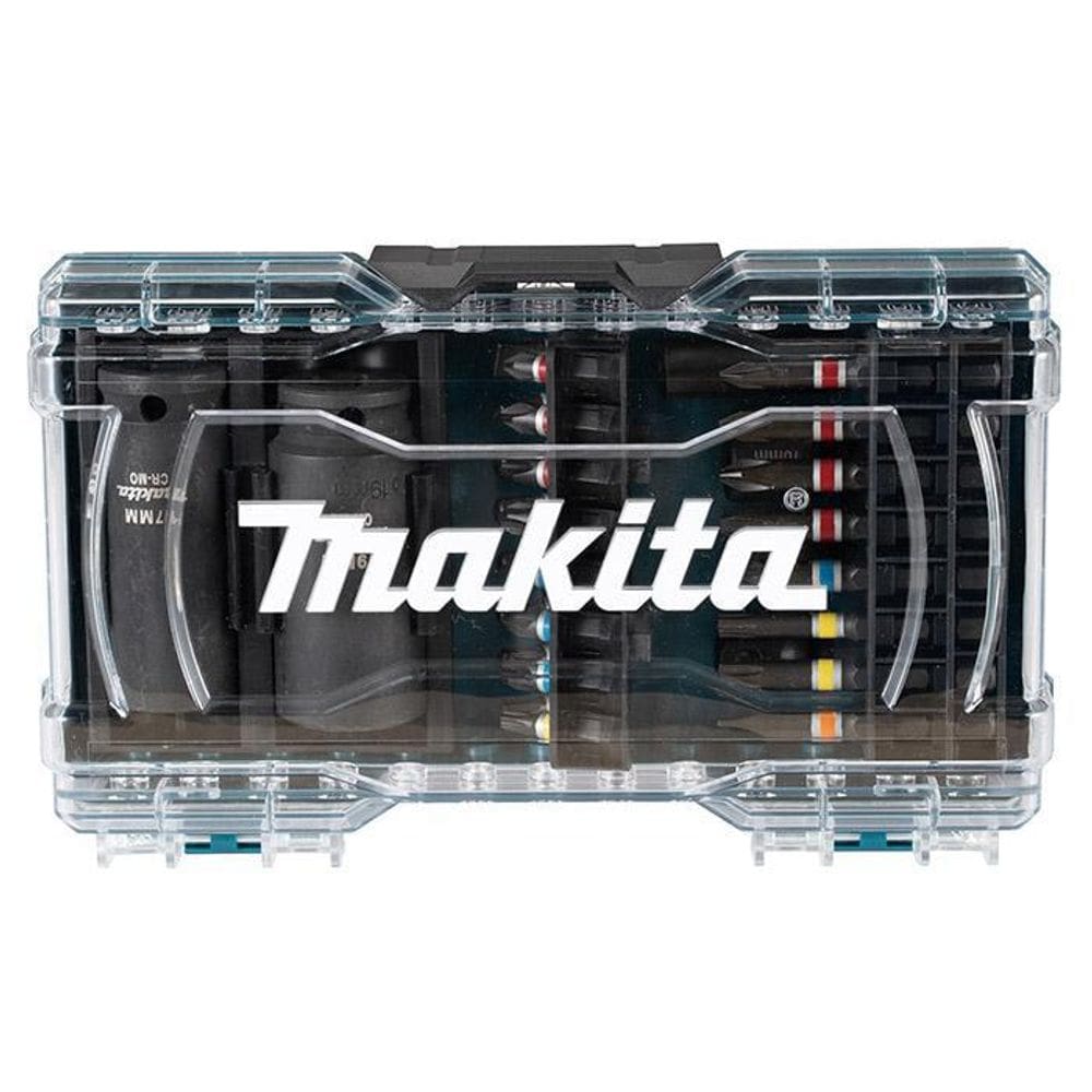 Makita E-07060 Porta Bit + Acessorios 30 Peças