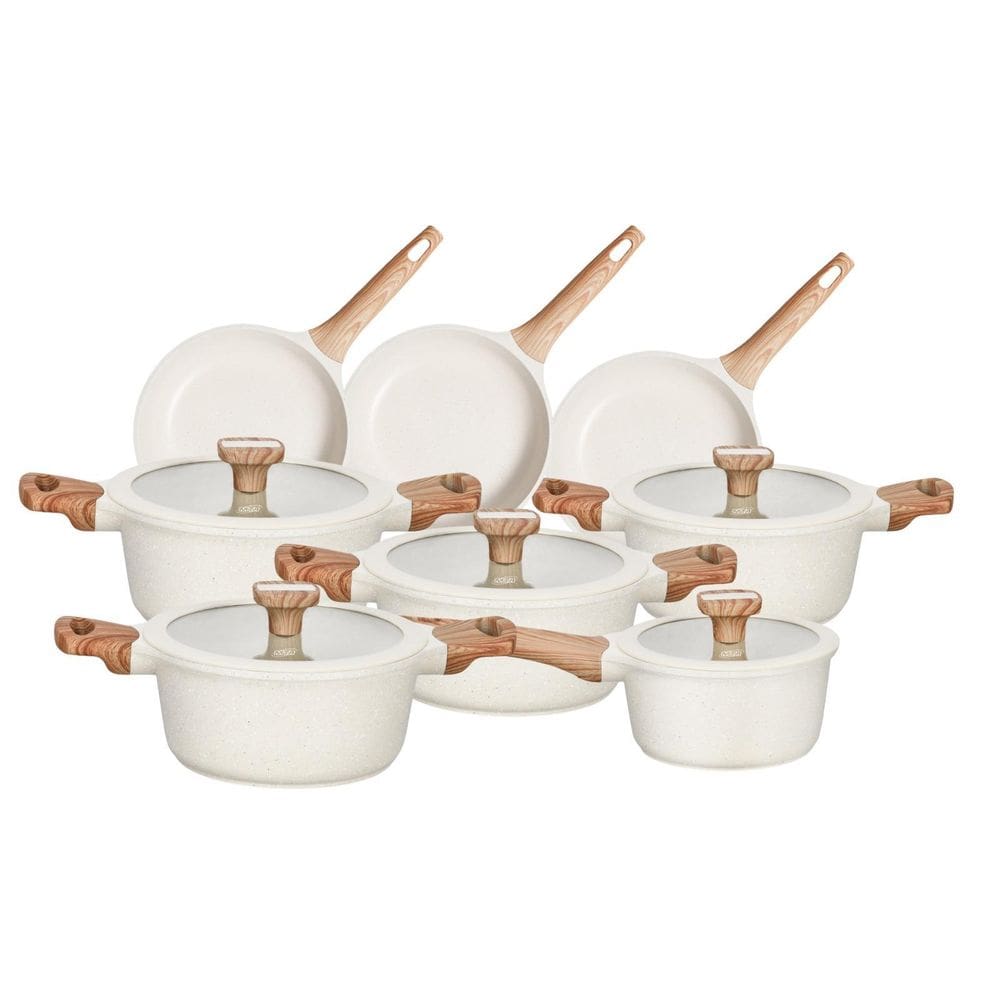 Conjunto De Panelas Titanium Mta 8 Peças