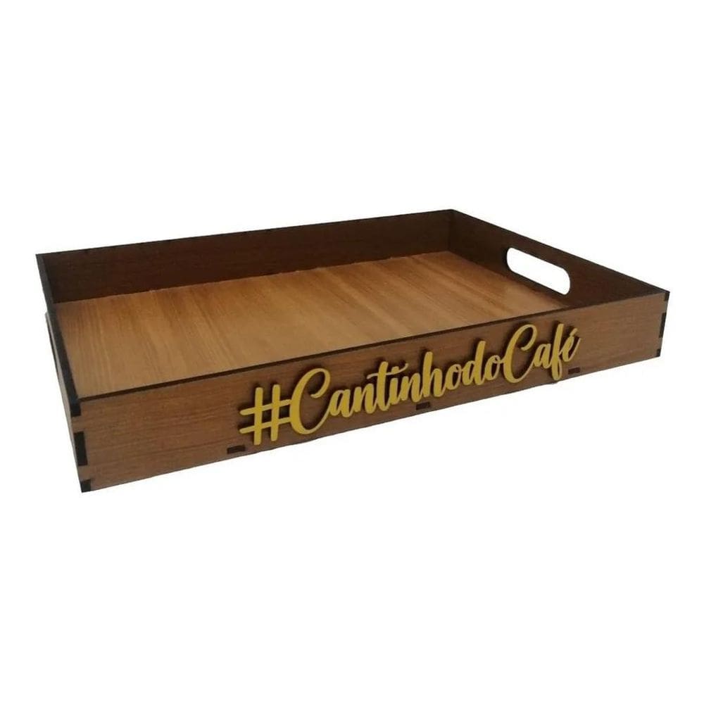 Bandeja Cantinho Do Café Porta Copos Xicaras Decorativo