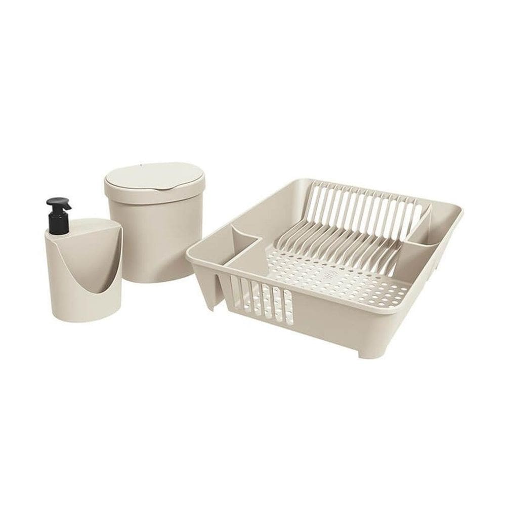 Kit Organize Sua Pia Basic Light Gray 99400/1468 Coza