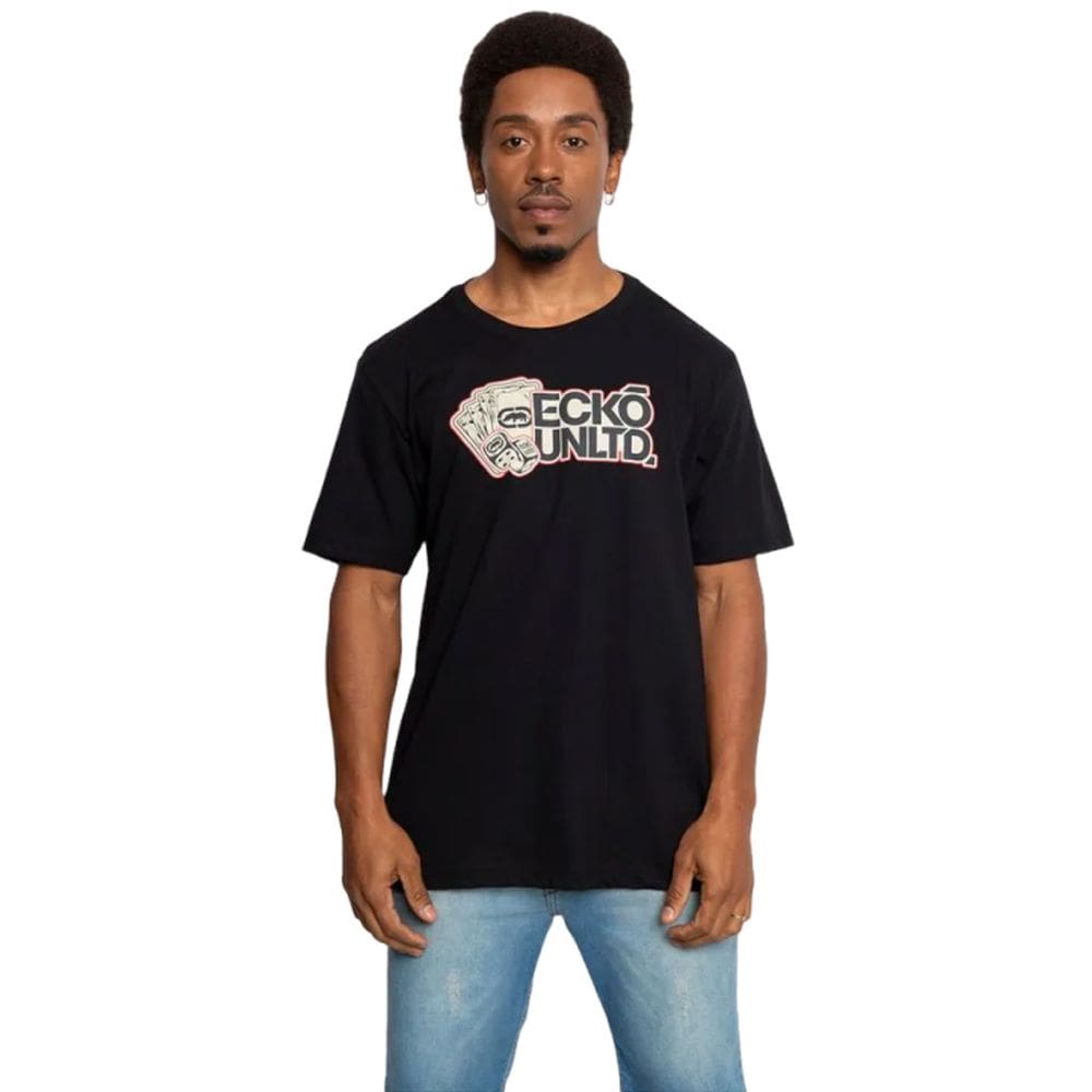 Camiseta Ecko Masculina Poker Ek439