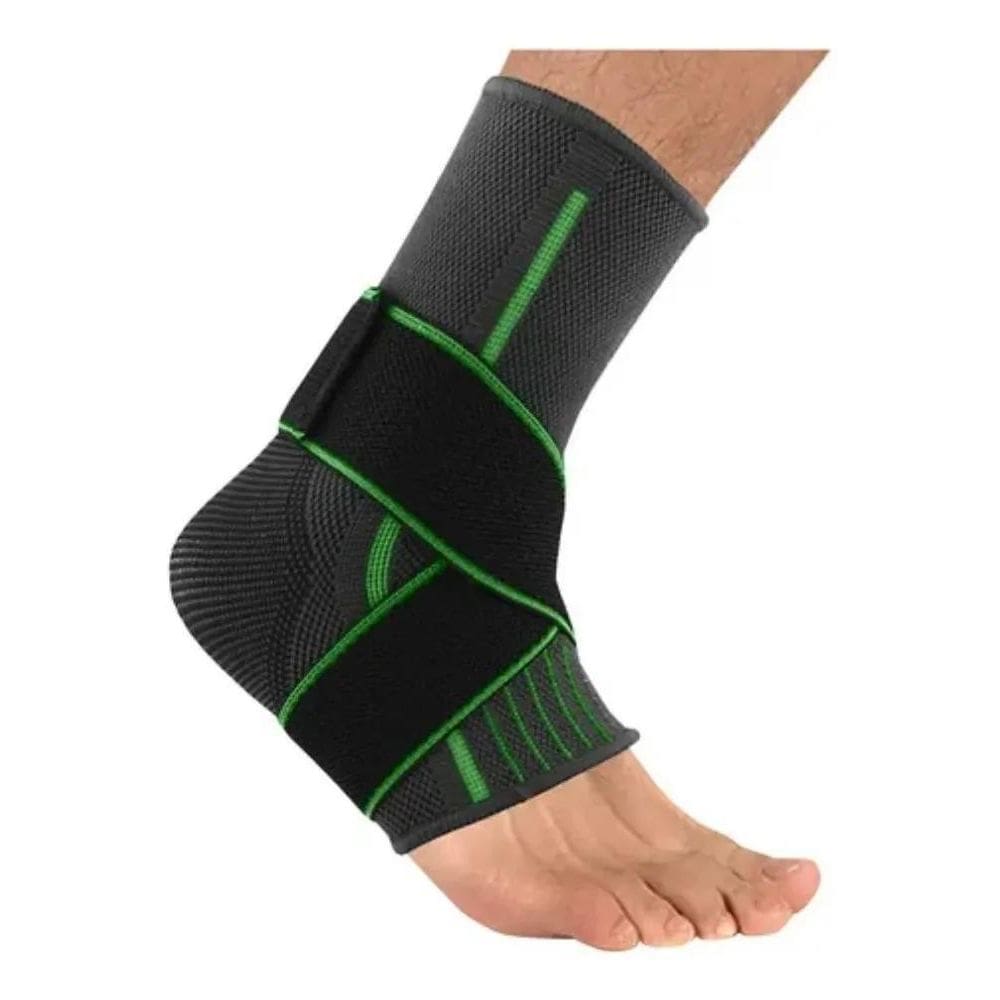Estabilizador De Tornozelo Tornozeleira Tensor Ajustável Ver