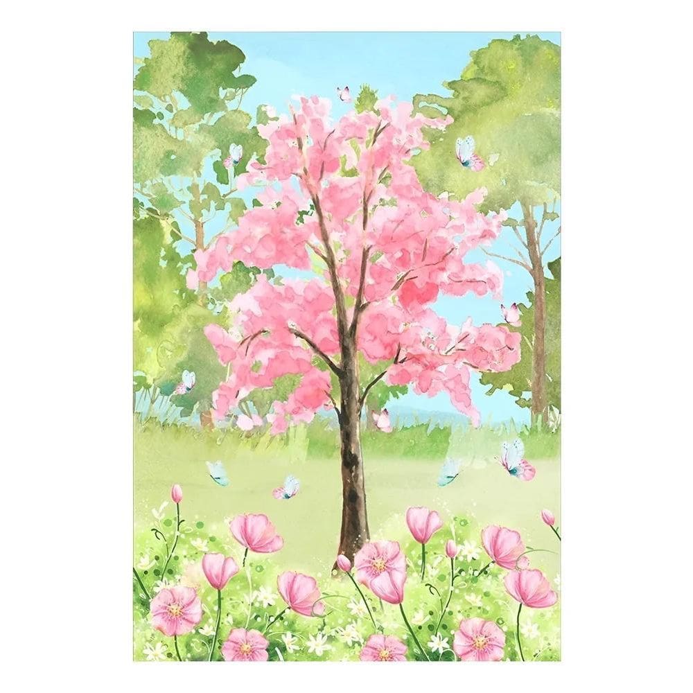 Painel Festa Retangular Vertical Casadinho Em Teci Bosque Ro