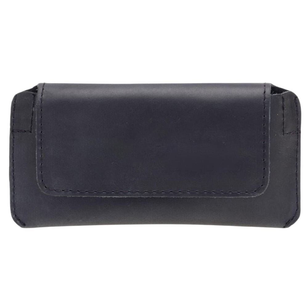 Case Estojo Para Oculos Couro Resistente Moderna Fechamento Botao Imã