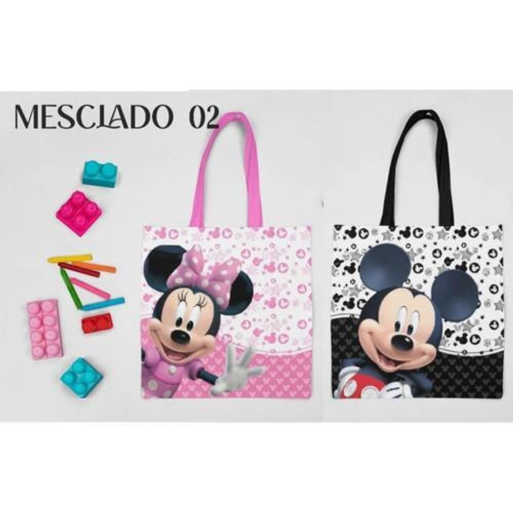 Bolsinhas Lembrancinha Mickey E Minnie 25 Bolsas
