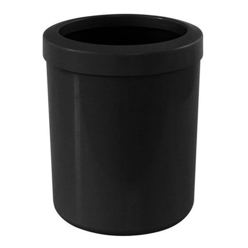 02 Lixeira Com Aro Em Plástico 12 Litros Cb38 Escolha A Cor