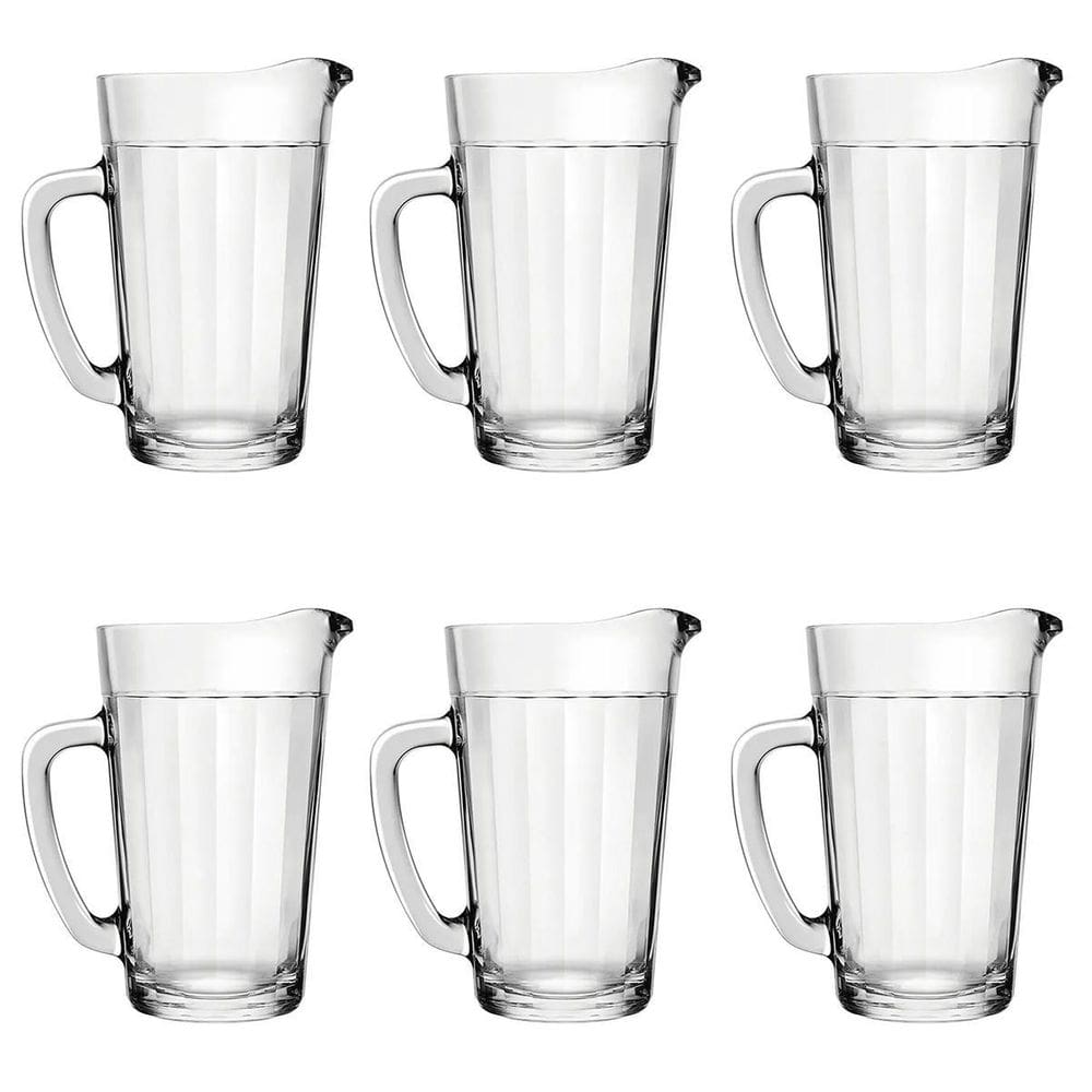 Jarra De Mesa Copo Americano De Vidro 750Ml 6 Unidades Nadir